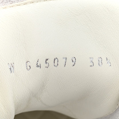 Chanel Calfskin CC Womens Sneakers 38.5 White 8 of 9