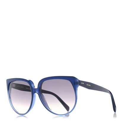 Celine Acetate Oversized Sunglasses CL400481 Blue 1 of 8