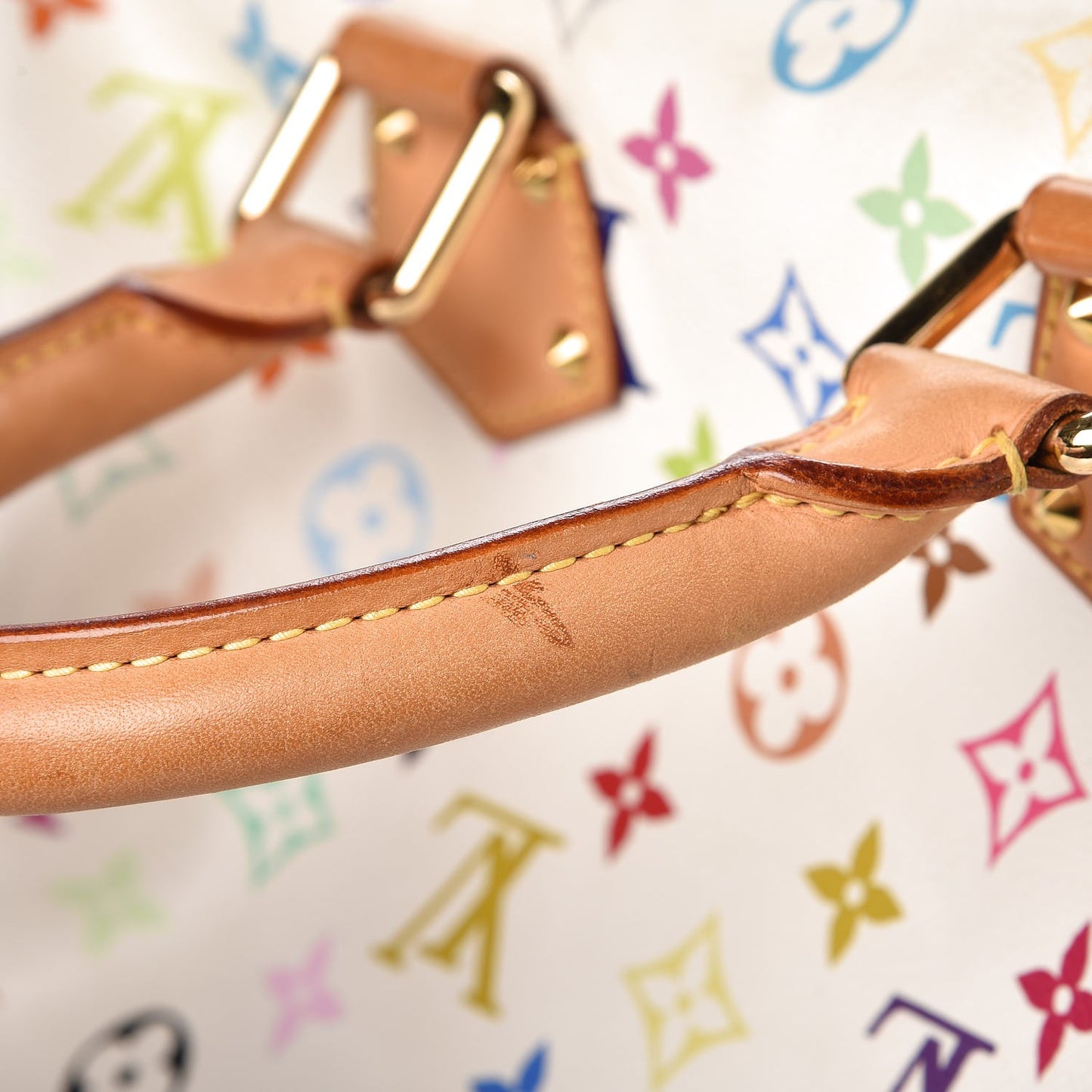 Monogram Multicolor Speedy 30 White