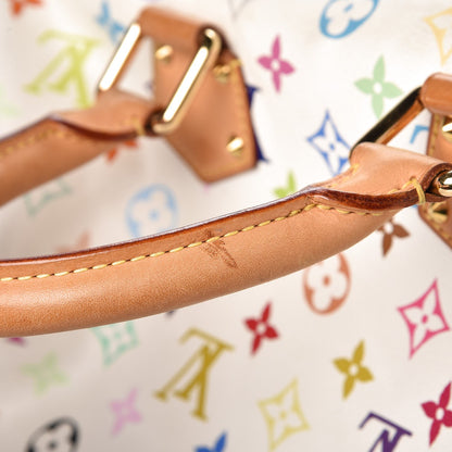 Louis Vuitton Monogram Multicolor Speedy 30 White 8 of 15