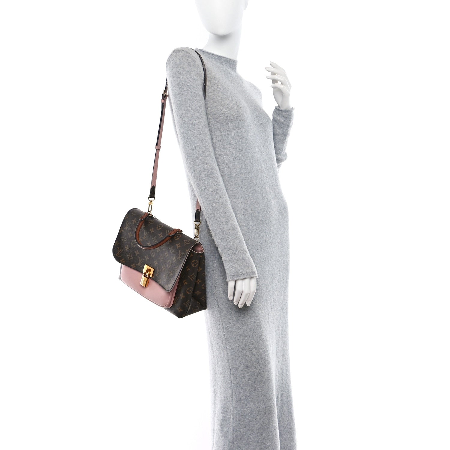 Louis Vuitton Monogram Marignan Rose Poudre 2 of 12