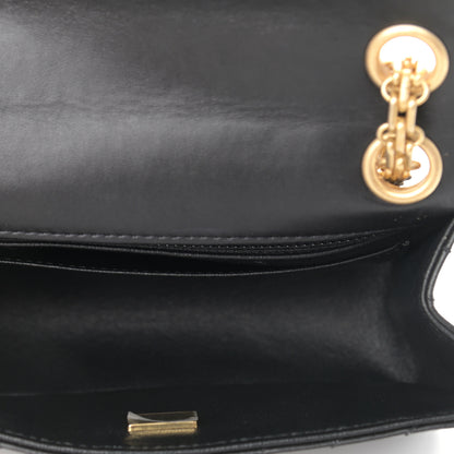 Chanel Aged Calfskin Chevron Quilted 2.55 Reissue Mini Flap Black 4 of 11