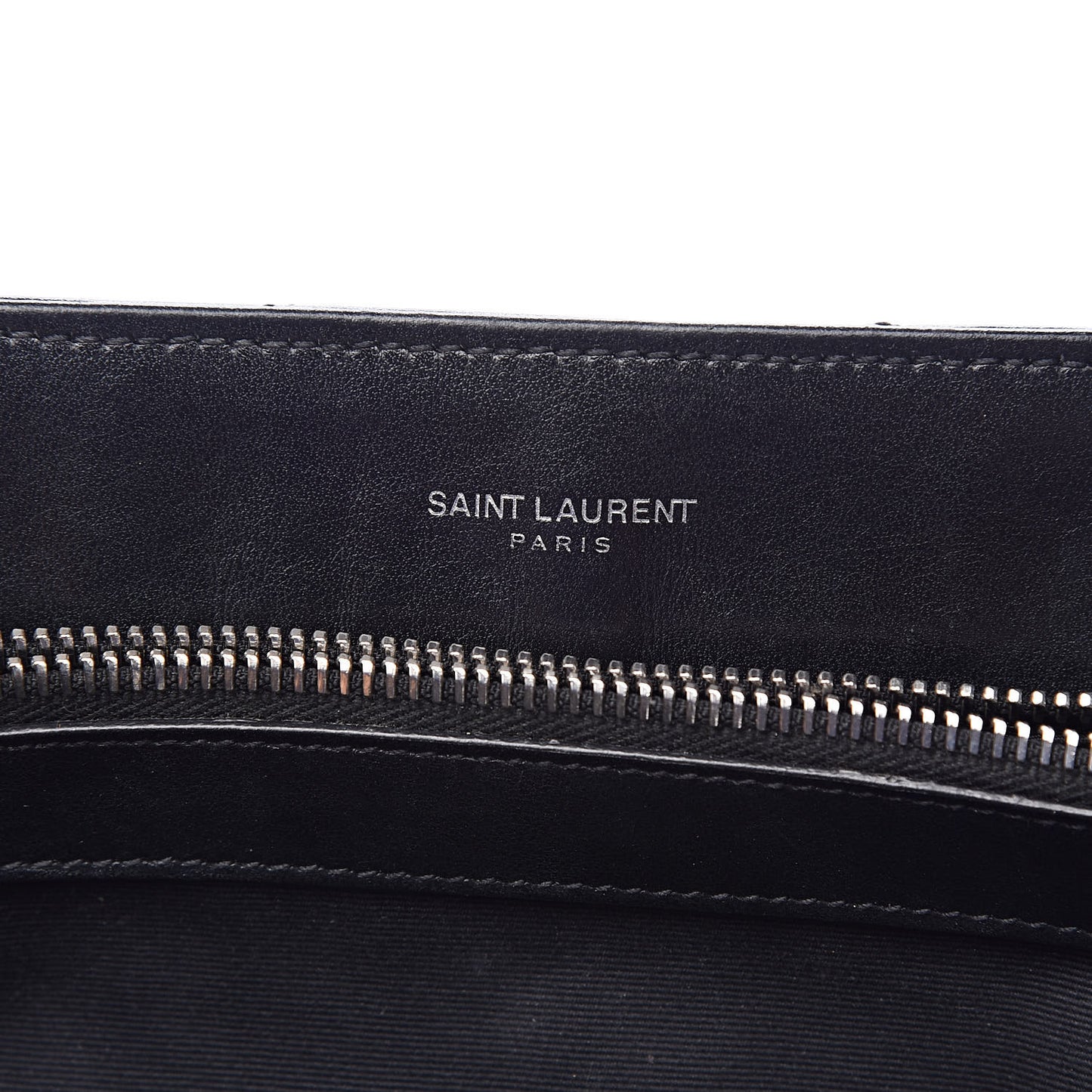 Calfskin Y Quilted Monogram Medium Loulou Chain Satchel Black