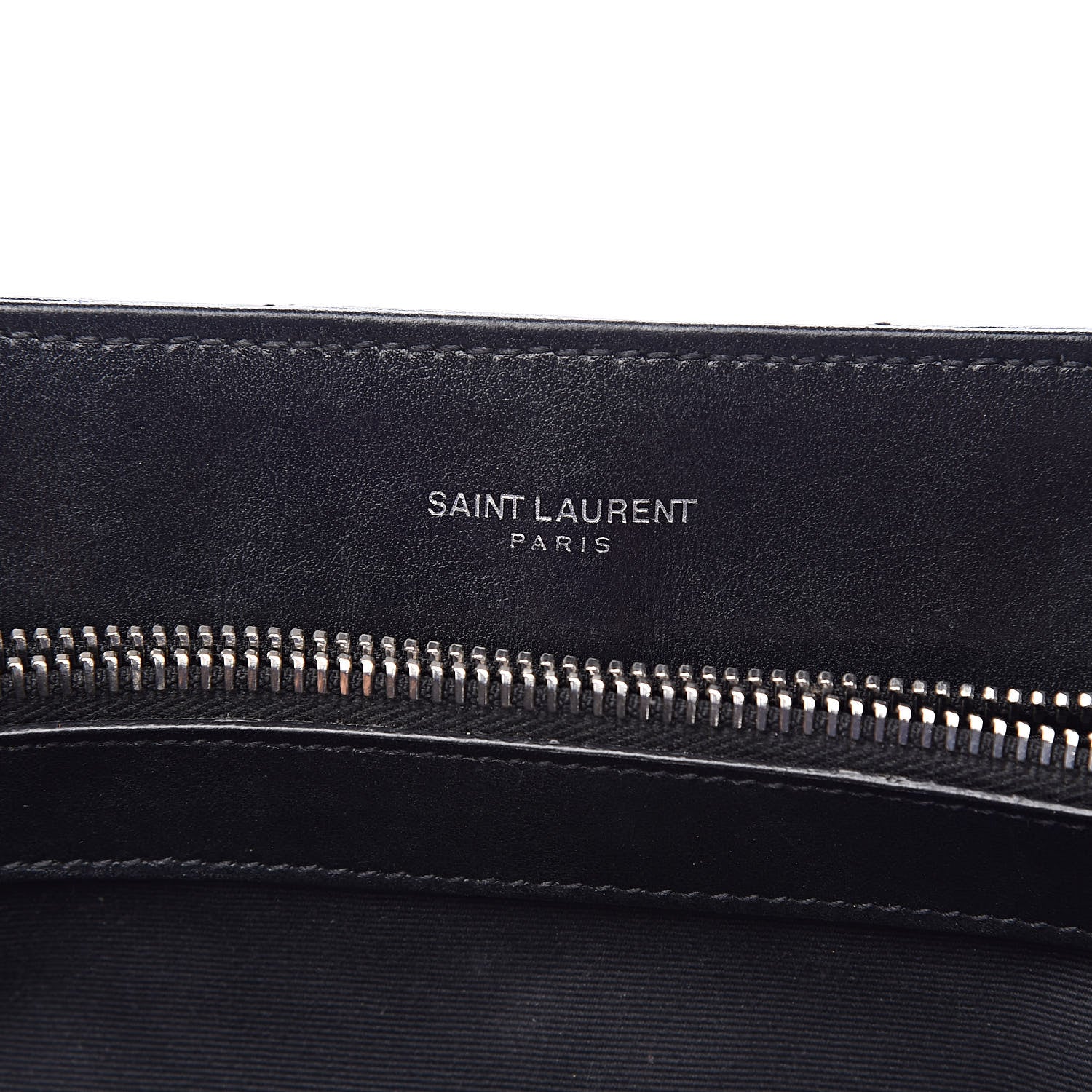 Saint Laurent Calfskin Y Quilted Monogram Medium Loulou Chain Satchel Black 7 of 16