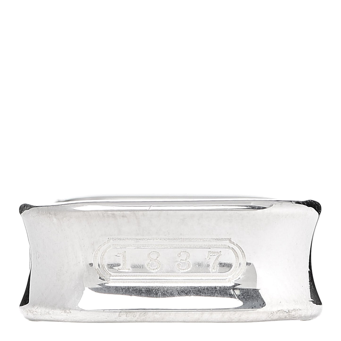 Sterling Silver 1837 Square Ring 48 4.5