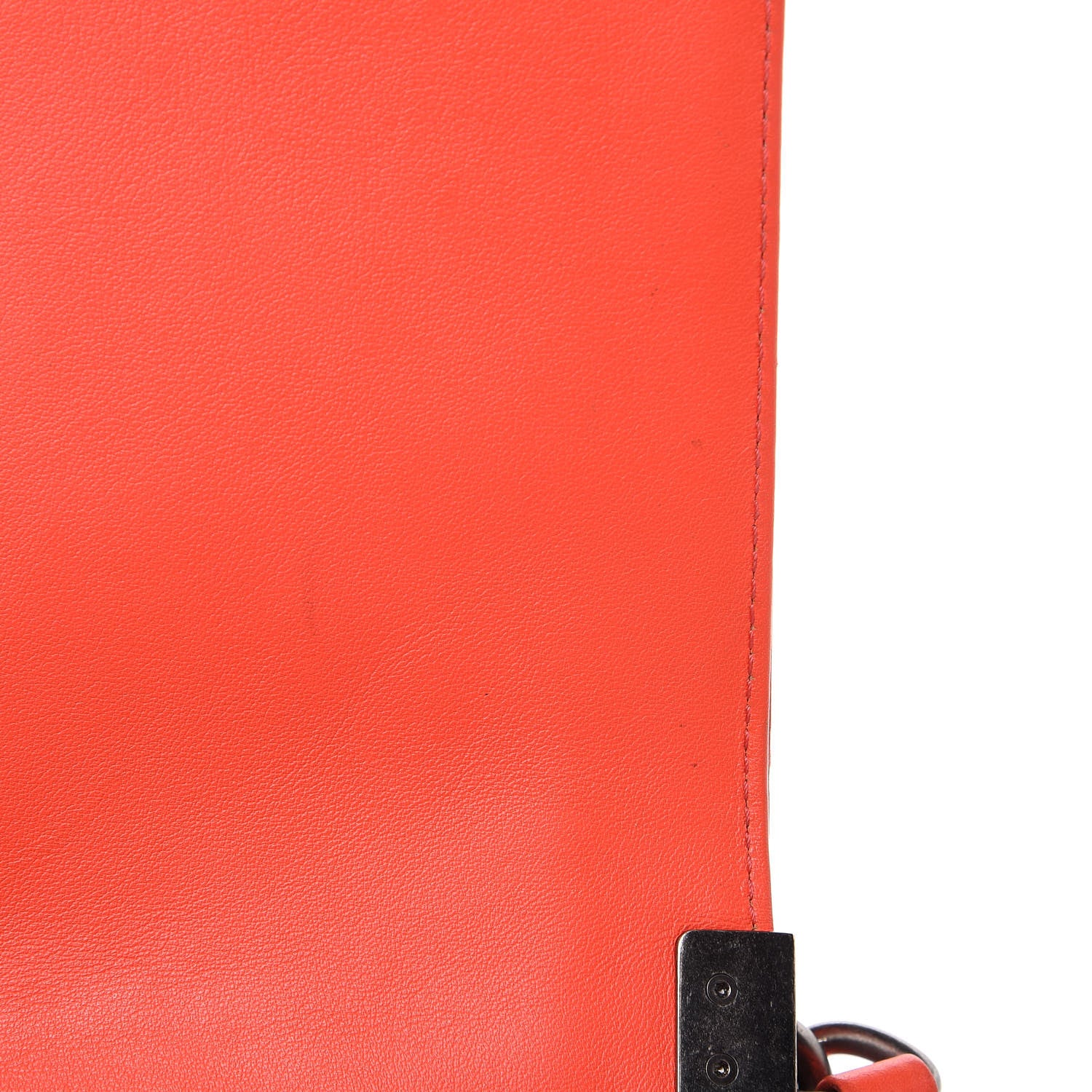 Chanel Calfskin Chevron Quilted Medium Boy Flap Coral 17 of 18