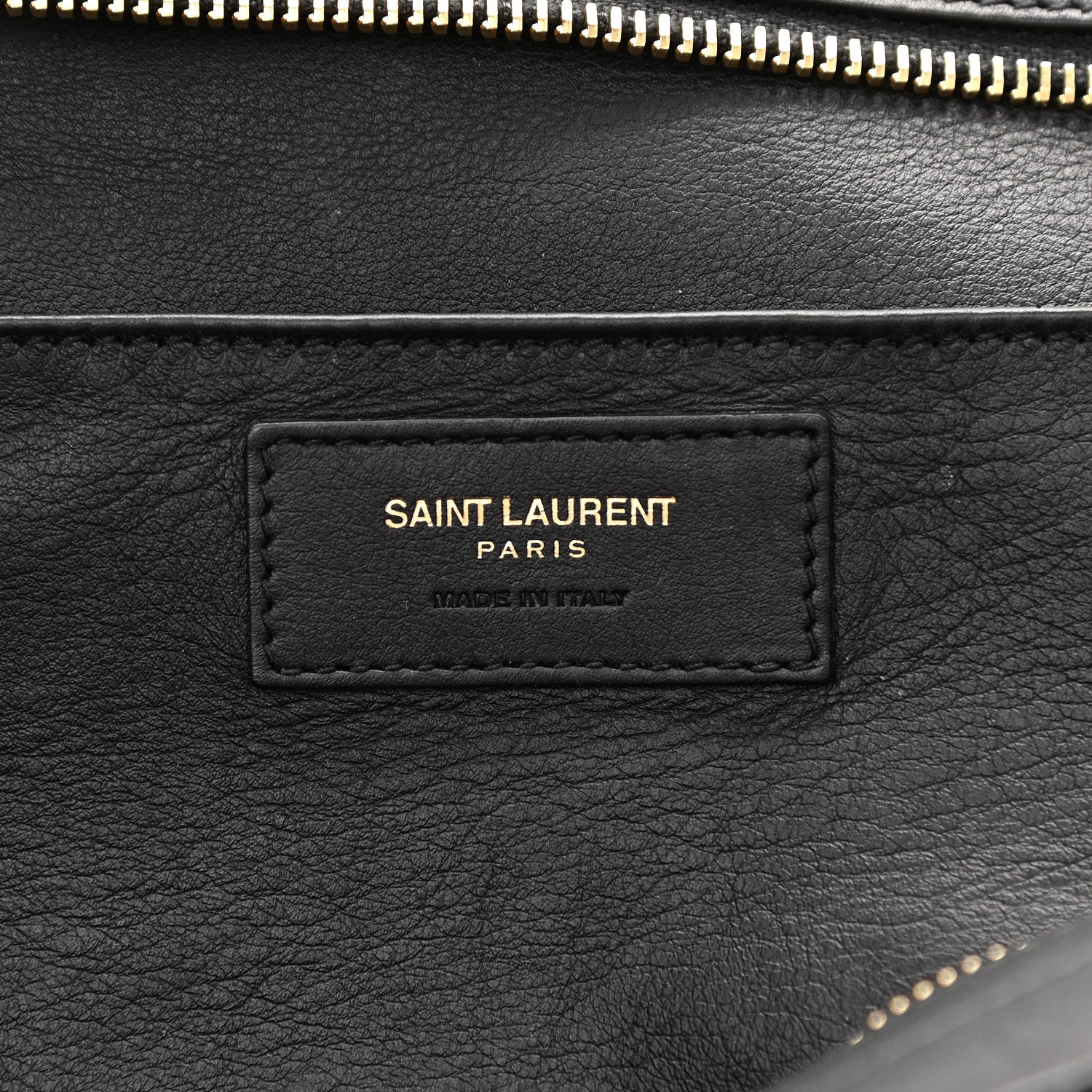 Saint Laurent Calfskin Small Monogram Downtown Cabas Black 6 of 13