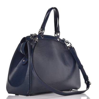 Louis Vuitton Epi Brea MM Indigo 3 of 16