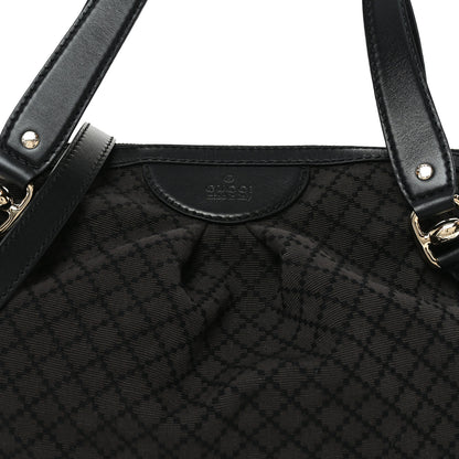 Gucci Diamante Bridle Tote Dark Brown 8 of 10