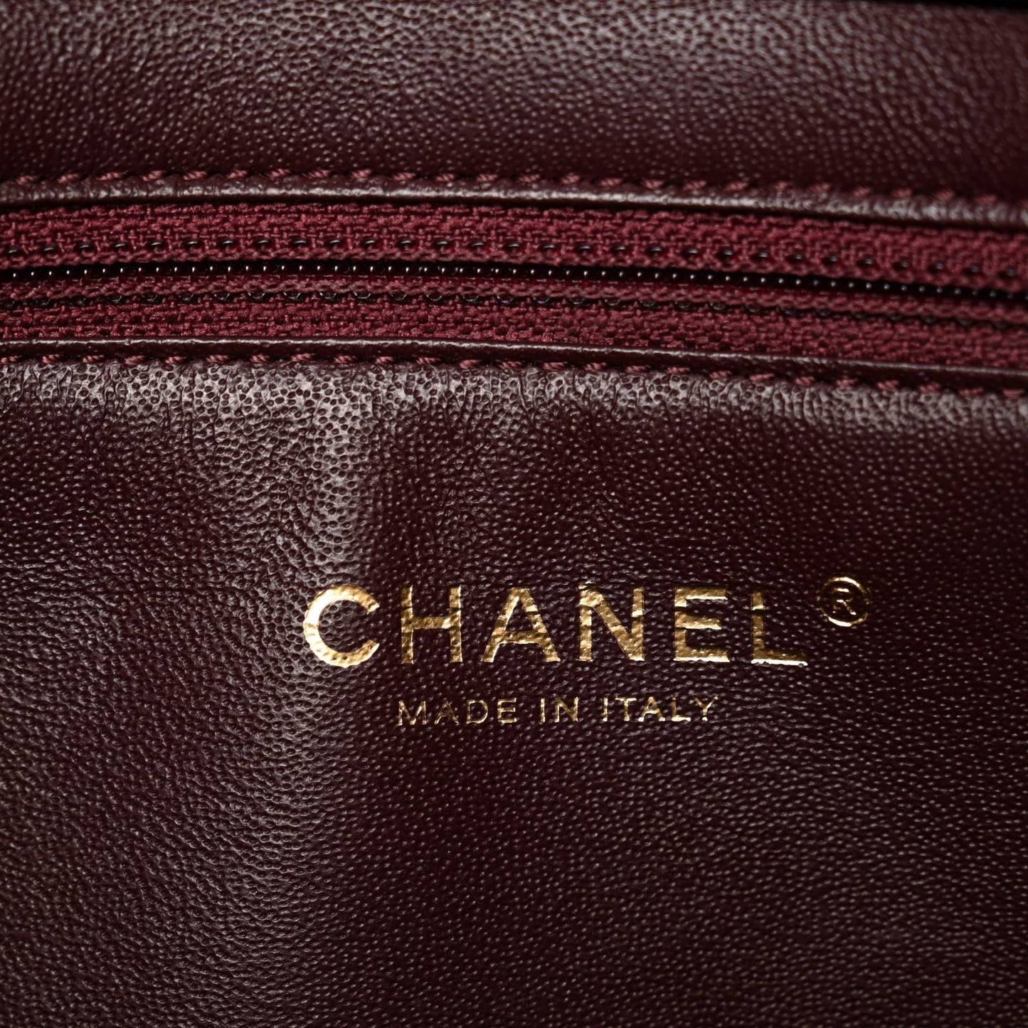 Lambskin Quilted Medium Diamond CC Flap Black
