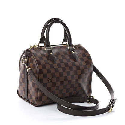 Louis Vuitton Damier Ebene Speedy Bandouliere 25 2 of 7