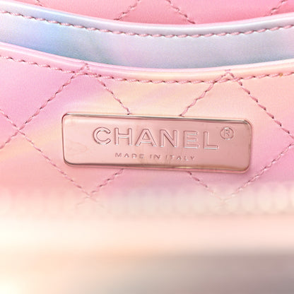 Chanel PVC Lambskin Filigree Small CC Filigree Vanity Case Pink Multicolor 6 of 10