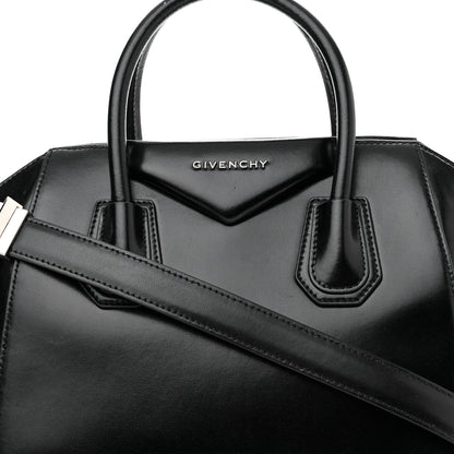 Givenchy Shiny Lord Calfskin Small Antigona Black 8 of 14