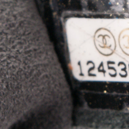 Chanel Python Accordion Tote Black 7 of 7