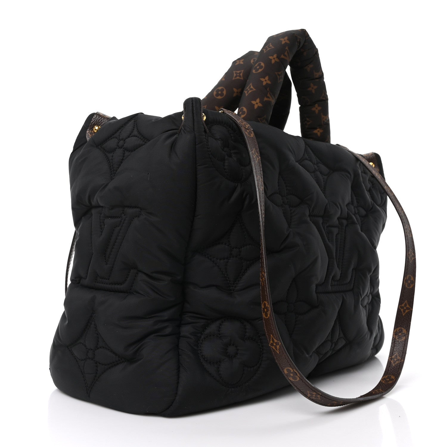 Louis Vuitton Econyl Monogram Pillow Giant Onthego MM Black 3 of 9