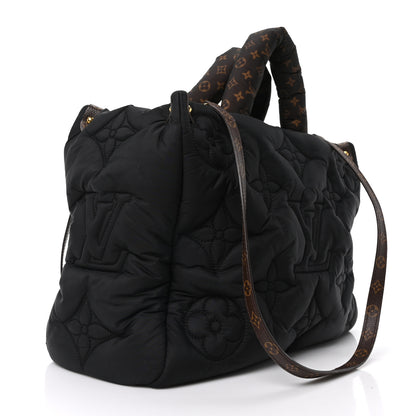 Louis Vuitton Econyl Monogram Pillow Giant Onthego MM Black 3 of 9