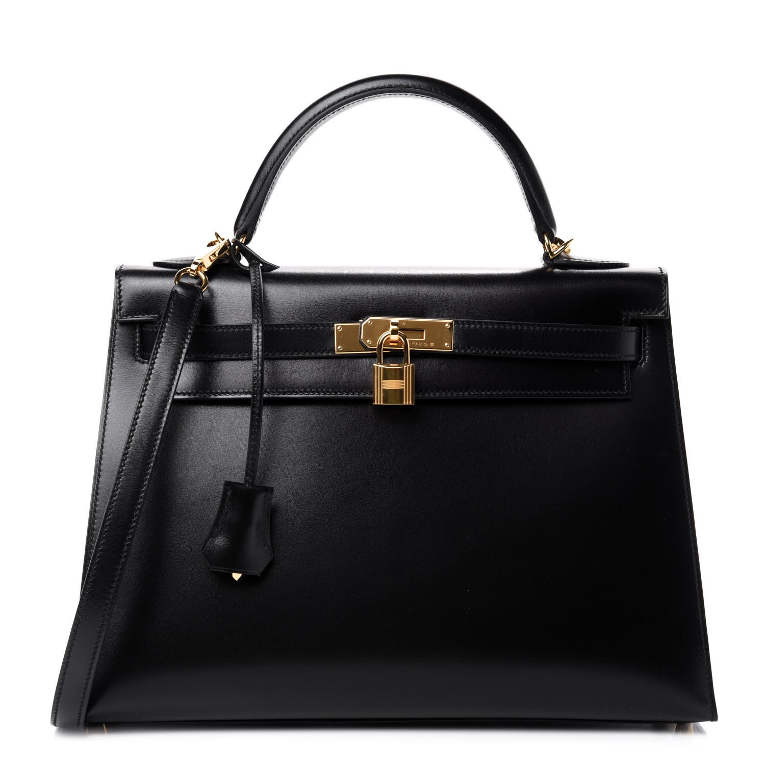 Hermes Box Kelly Sellier 32 Black 1 of 12