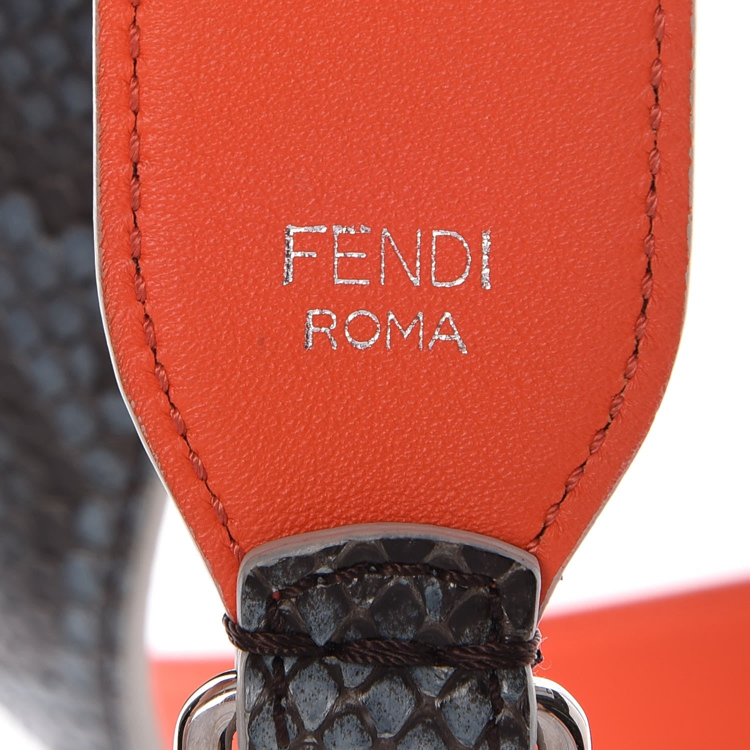Fendi Python Strap You 276135 – FASHIONPHILE