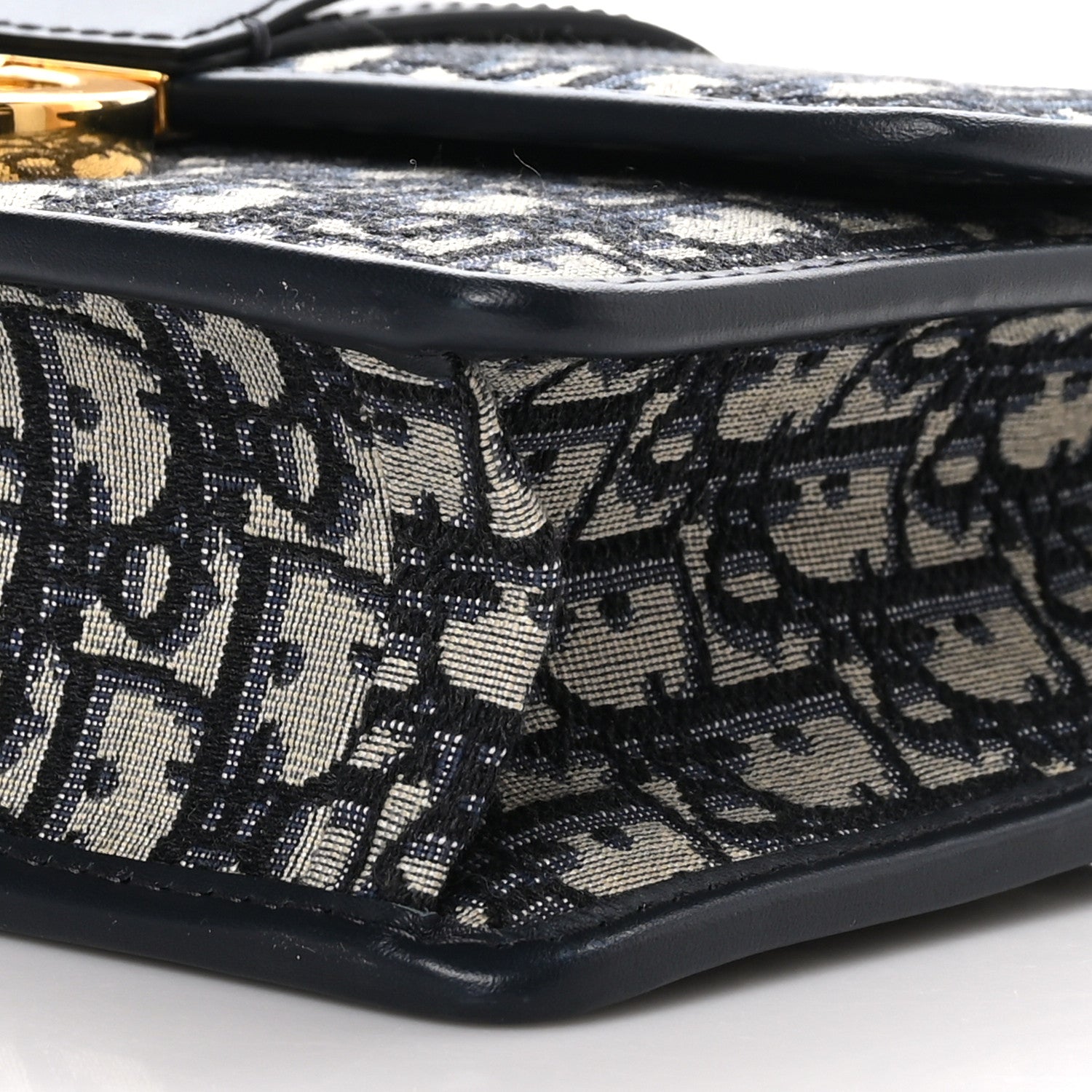 Christian Dior Oblique 30 Montaigne Flap Bag Blue 8 of 8