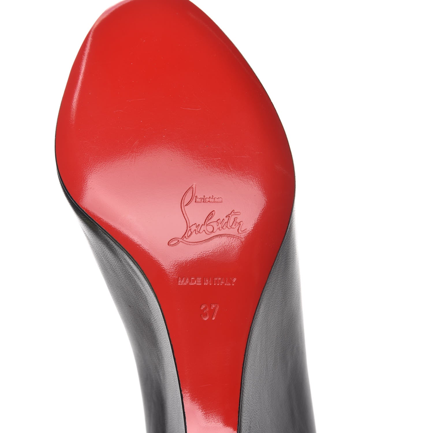 Christian Louboutin Nappa Morphing 100 Pump 37 Black 9 of 9