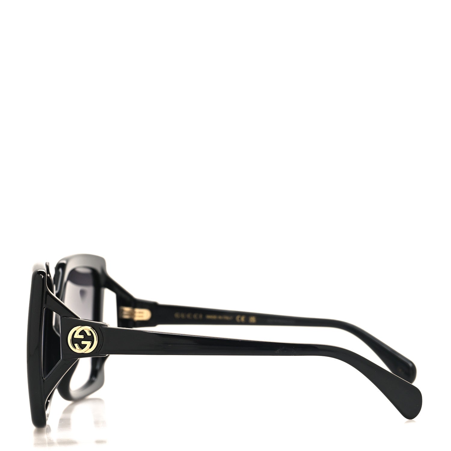 Gucci Acetate Square Frame Sunglasses GG0876SA Black 3 of 8