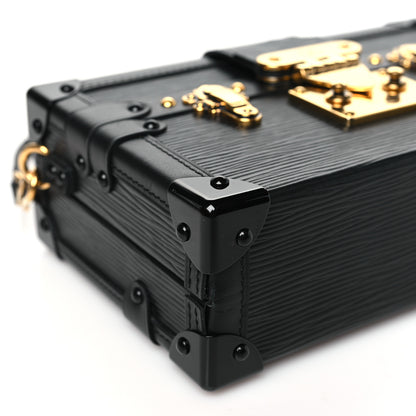 Louis Vuitton Epi Petite Malle Black 8 of 10