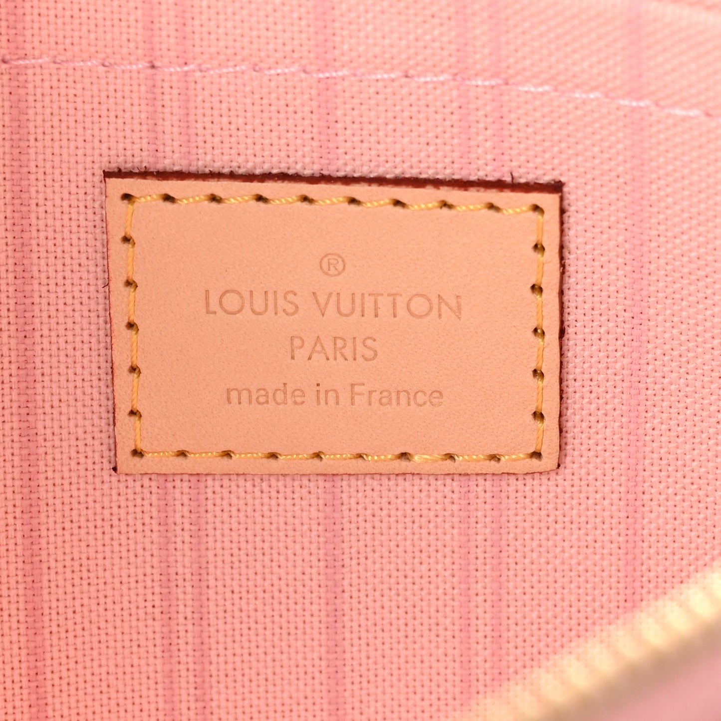 Damier Azur Neverfull MM GM Pochette Rose Ballerine