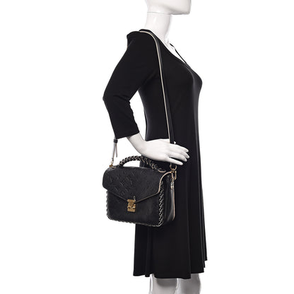 Louis Vuitton Empreinte Braided Pochette Metis Black 2 of 6