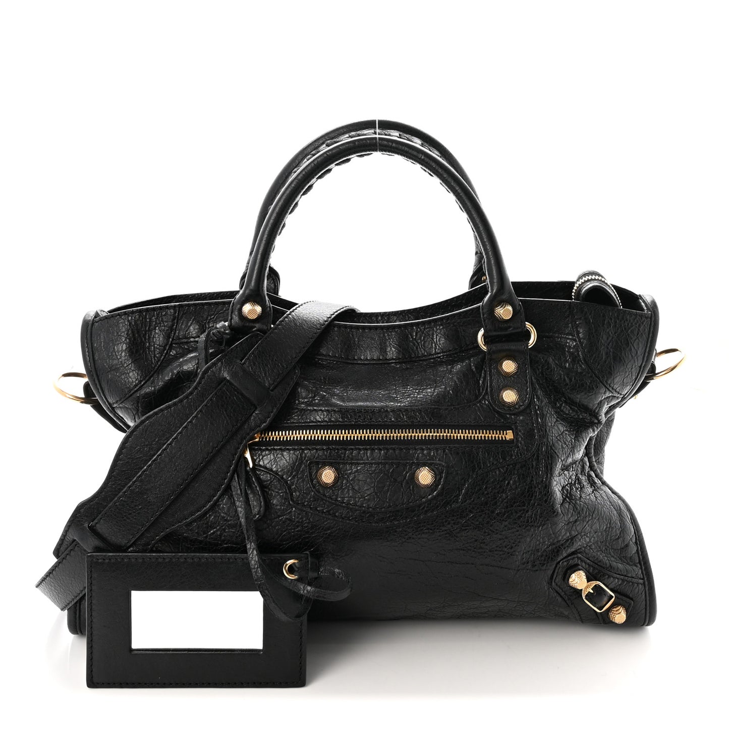 Agneau Giant 12 Gold Hardware City Black