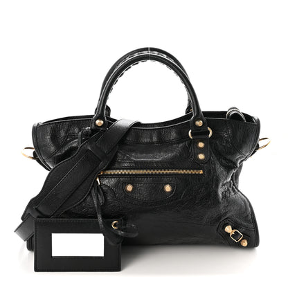 Balenciaga Agneau Giant 12 Gold Hardware City Black 1 of 10