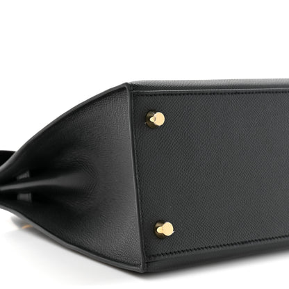 Hermes Epsom Kelly Sellier 28 Black 10 of 11
