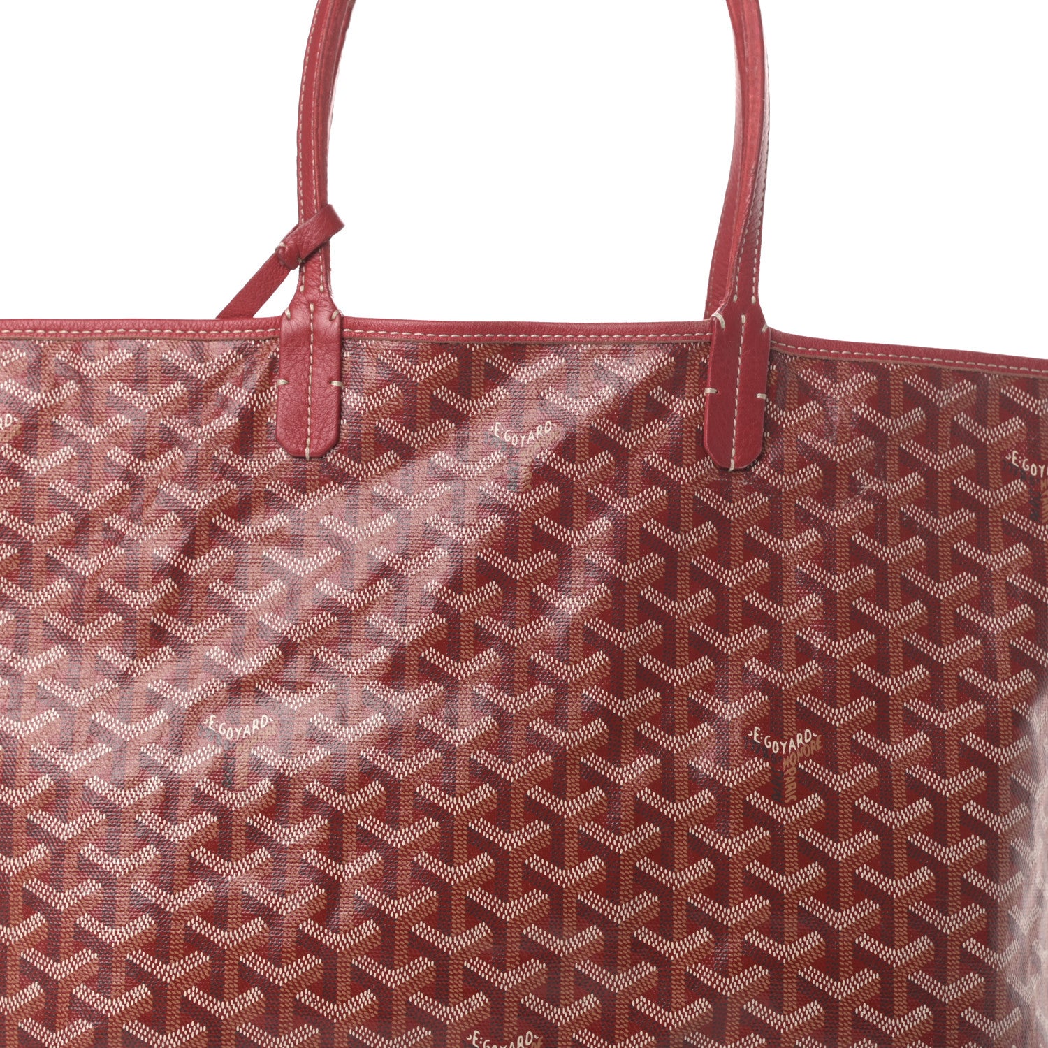 Goyard Goyardine Saint Louis PM Red 9 of 20