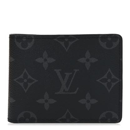 Louis Vuitton Monogram Eclipse Slender Wallet 1 of 7