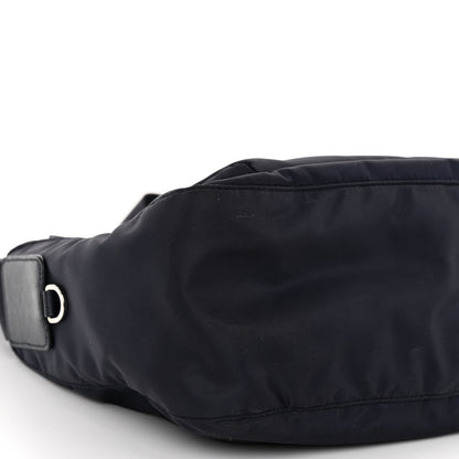 Prada Tessuto Nylon Saffiano Messenger Bag Baltico 8 of 9