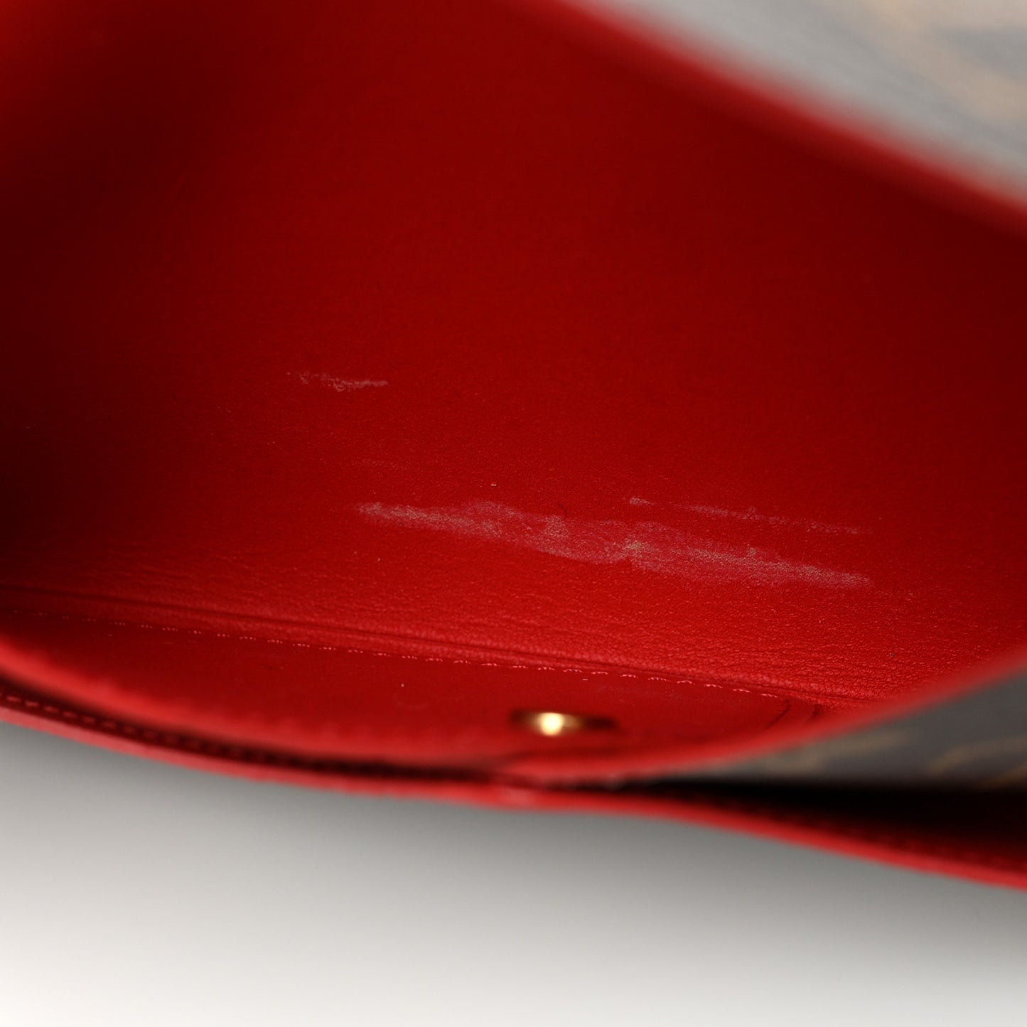 Monogram Medium Kirigami Pochette Insert Coquelicot