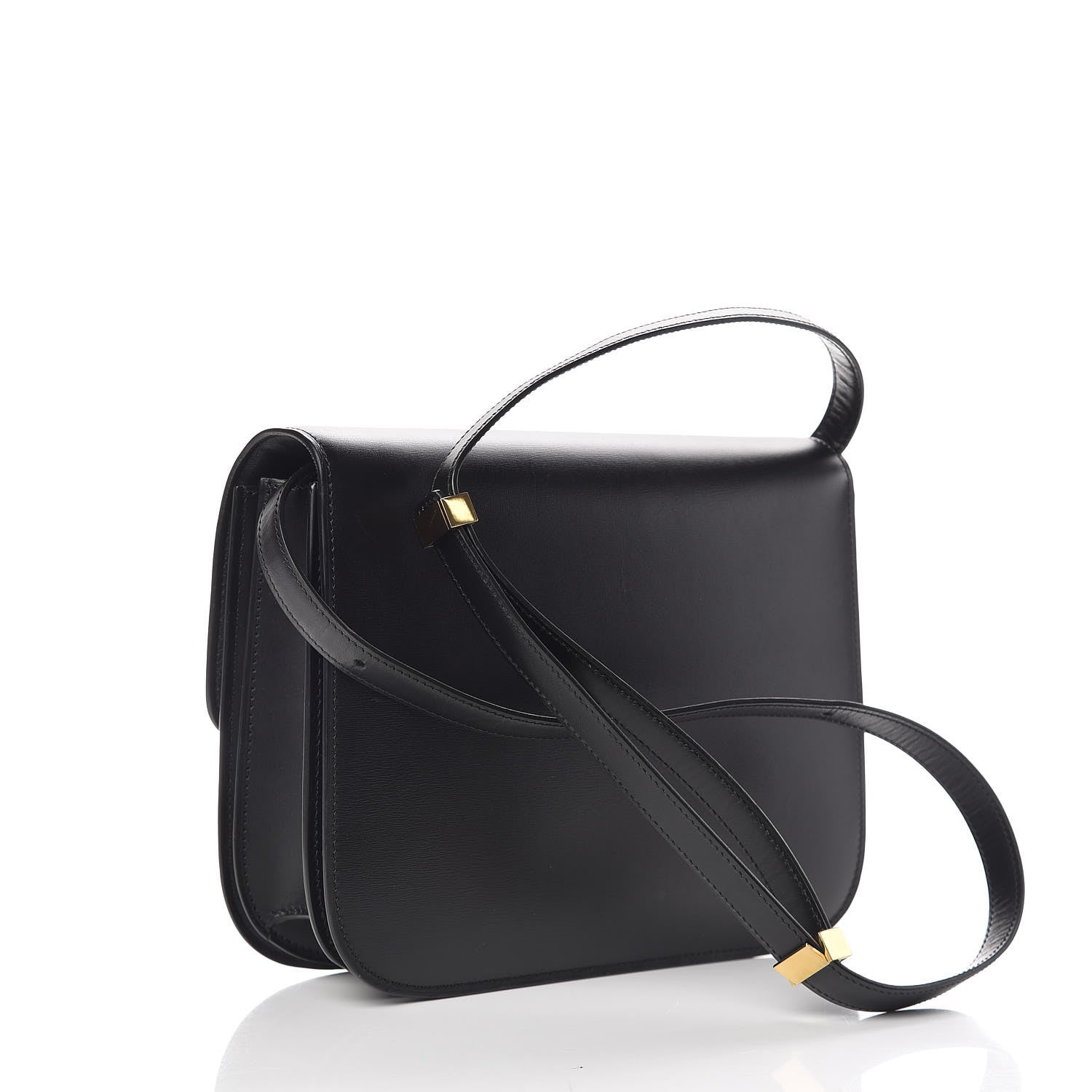 Celine Box Calfskin Medium Classic Box Flap Bag Black 3 of 12