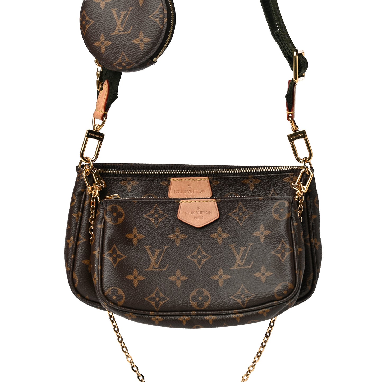 Monogram Multi Pochette Accessories Kaki