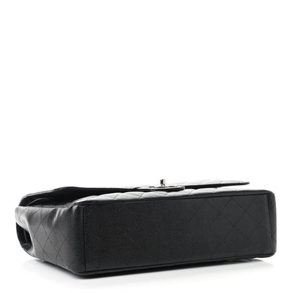 Chanel Caviar Quilted Maxi Double Flap Black 4 of 9