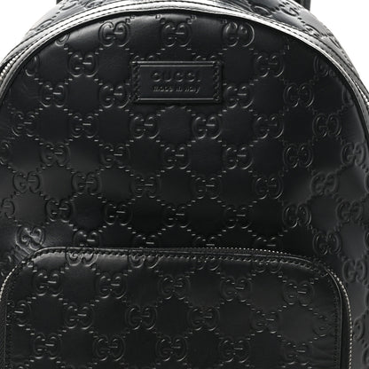 Gucci Guccissima Signature Small Day Backpack Black 8 of 10