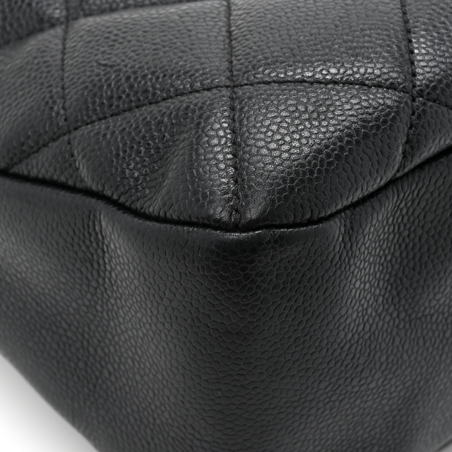 Chanel Caviar Quilted Timeless CC Soft Tote Black 12 of 13