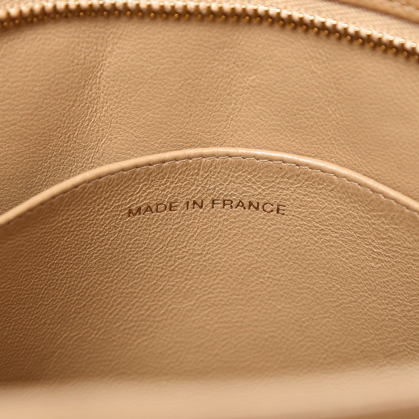 Caviar Quilted Medallion Tote Beige