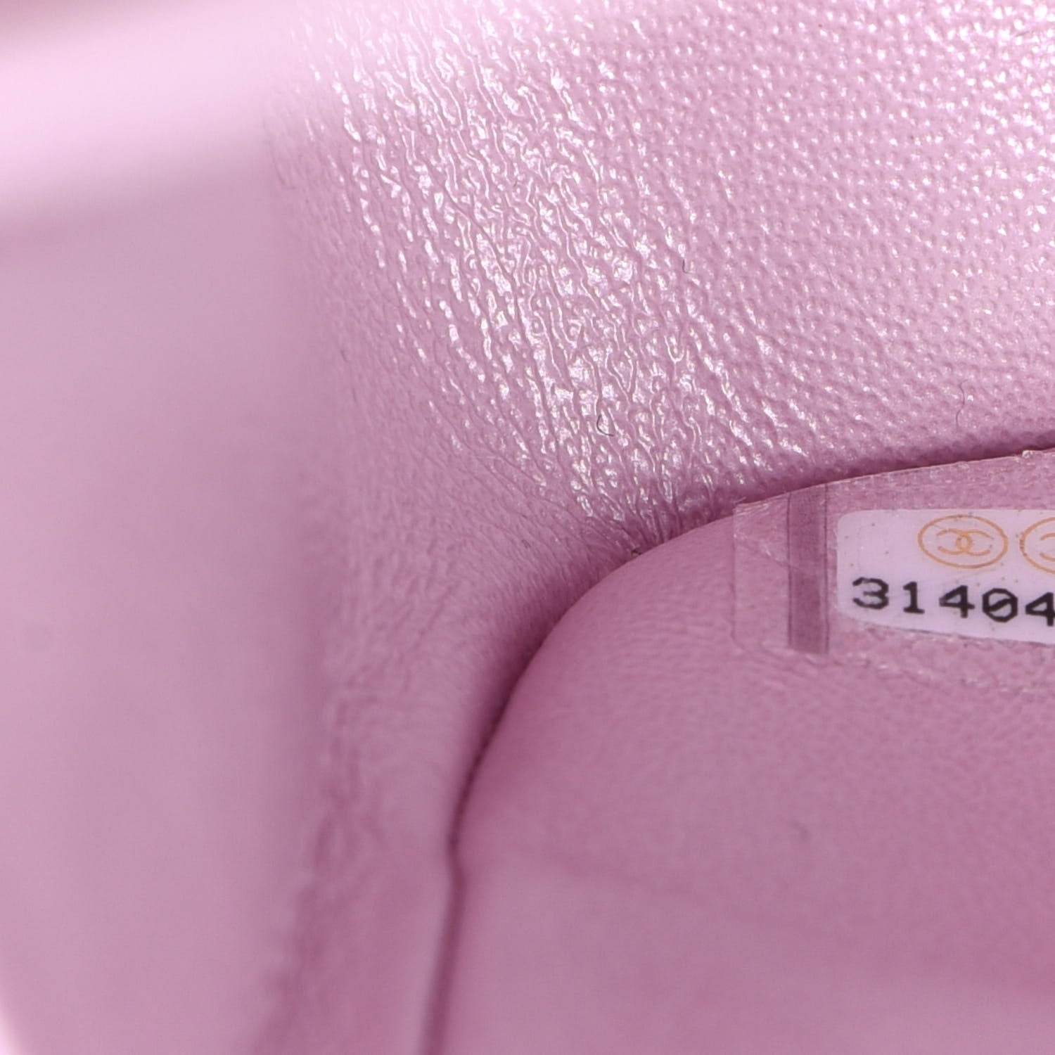 Chanel Iridescent Calfskin Quilted Medium Double Flap Light Pink 8 of 12