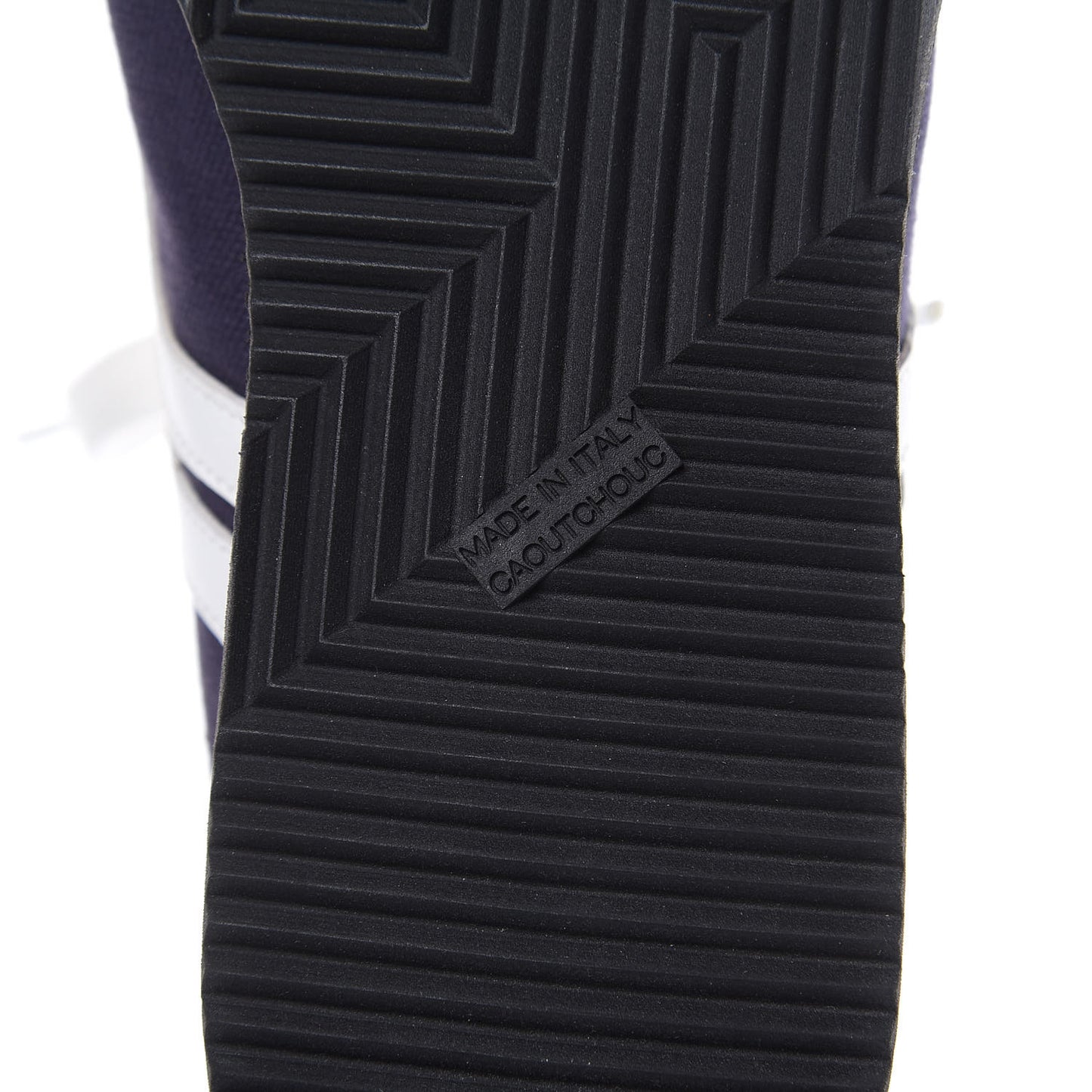 Cotton Calfskin Kool Sneakers 38 Indigo White