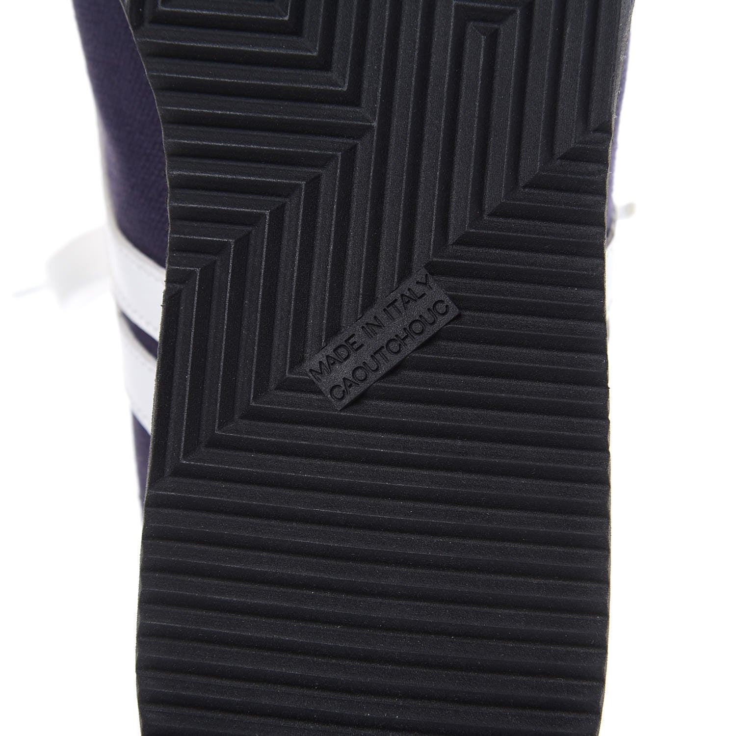 Hermes Cotton Calfskin Kool Sneakers 38 Indigo White 6 of 8