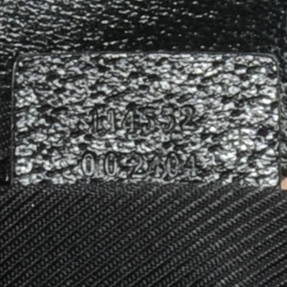 Gucci GG Monogram Single Buckle Backpack Black 9 of 10