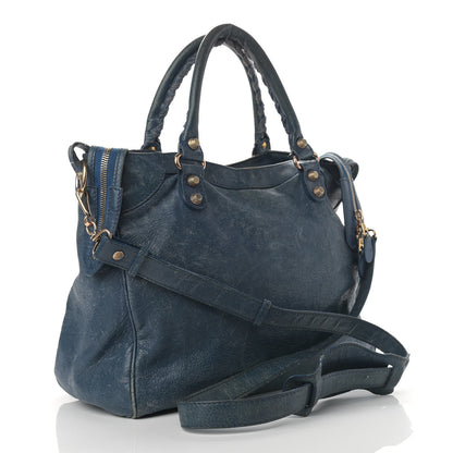 Balenciaga Agneau Giant 12 Rose Gold Hardware Velo Bleu Cobalt Bleu Electric 3 of 26