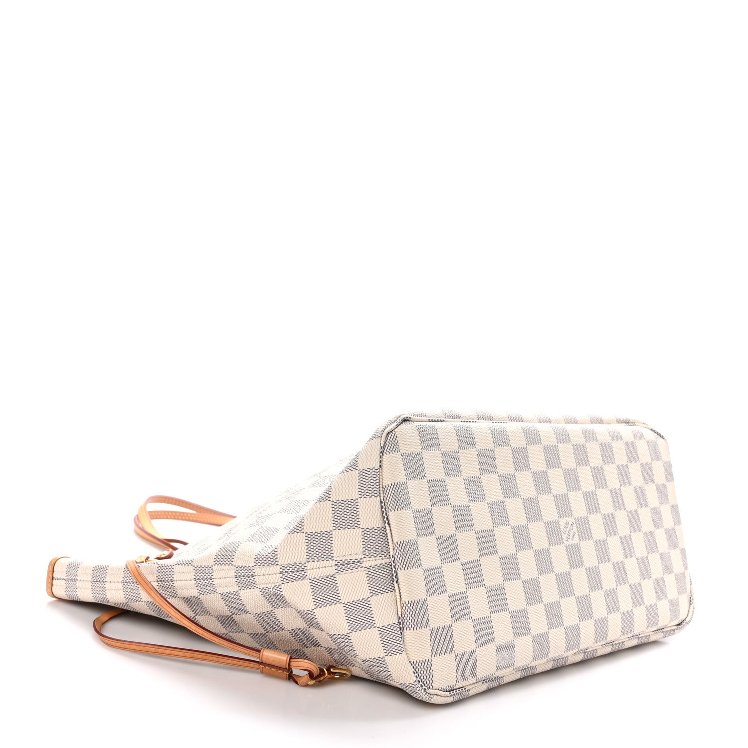 Louis Vuitton Damier Azur Neo Neverfull MM Rose Ballerine 4 of 10