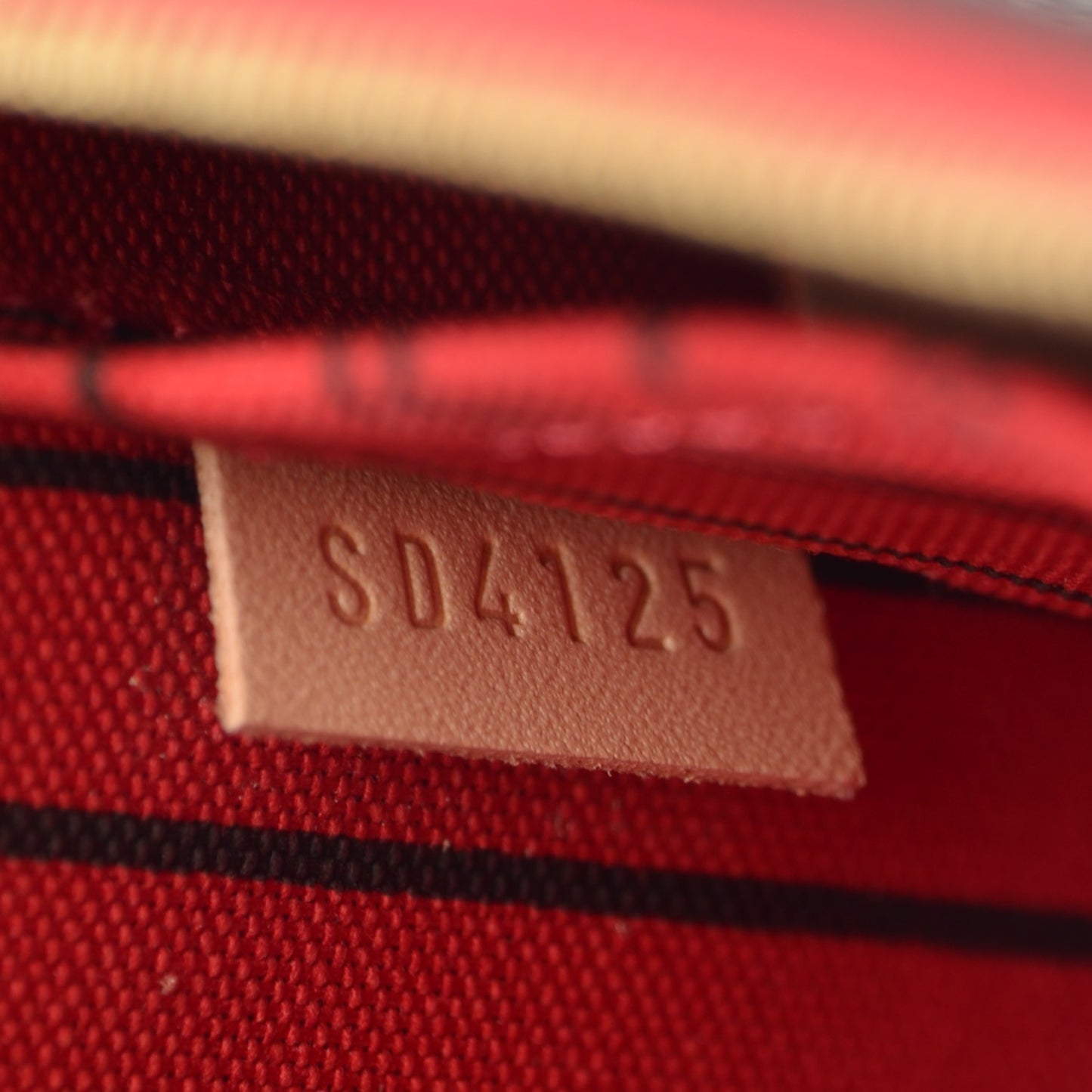 Monogram Neverfull MM GM Pochette Cherry