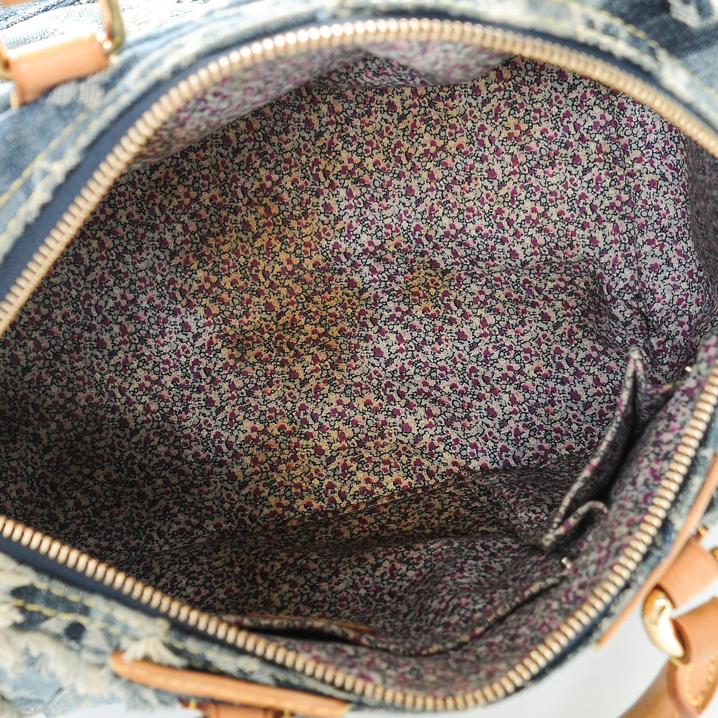Denim Patchwork Speedy 30 Blue