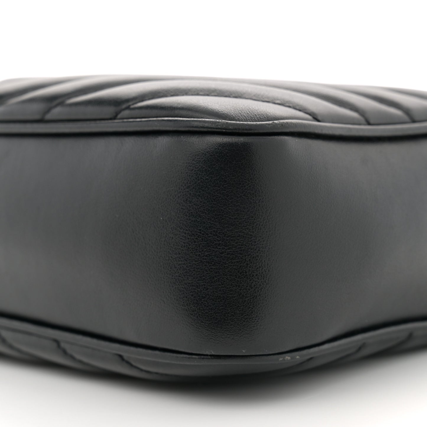 Calfskin Matelasse Monogram Lou Camera Bag Black